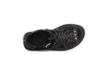 Load image into Gallery viewer, SIDREY Women&#39;s Pihuamo Mexican Huarache Sandals - Black