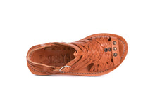 Load image into Gallery viewer, SIDREY Women&#39;s Pihuamo Mexican Huarache Sandals - Chedron