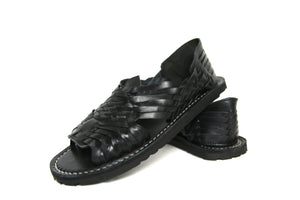 SIDREY Men's Pachuco Huarache Sandals - Black