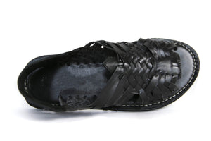 SIDREY Men's Pachuco Huarache Sandals - Black