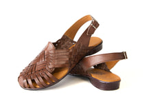 Load image into Gallery viewer, SIDREY Women&#39;s Noche Mexican Huarache Sandals - Brown