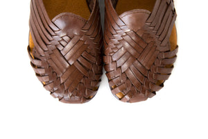 SIDREY Women's Noche Mexican Huarache Sandals - Brown