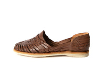 Load image into Gallery viewer, SIDREY Colonial Style Huarache Sandals - Brown