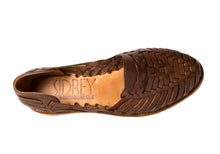 Load image into Gallery viewer, SIDREY Colonial Style Huarache Sandals - Brown