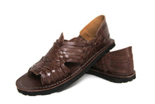 Load image into Gallery viewer, SIDREY Men&#39;s Pachuco Huarache Sandals - Brown