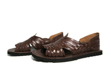 Load image into Gallery viewer, SIDREY Women&#39;s Pachuco Mexican Huarache Sandals - Brown