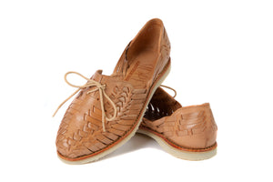 SIDREY Primavera Style Huarache Sandals - Tanned Natural