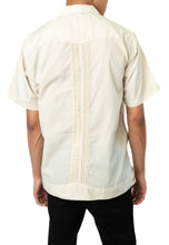 Load image into Gallery viewer, SIDREY Men&#39;s Mexican Guayabera Classic Shirt - Creme