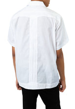 Load image into Gallery viewer, SIDREY Men&#39;s Mexican Guayabera Classic Shirt - White