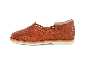 SIDREY Pueblo Style Mexican Sandals - Chedron
