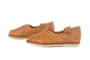SIDREY Pueblo Style Mexican Sandals - Tanned Natural