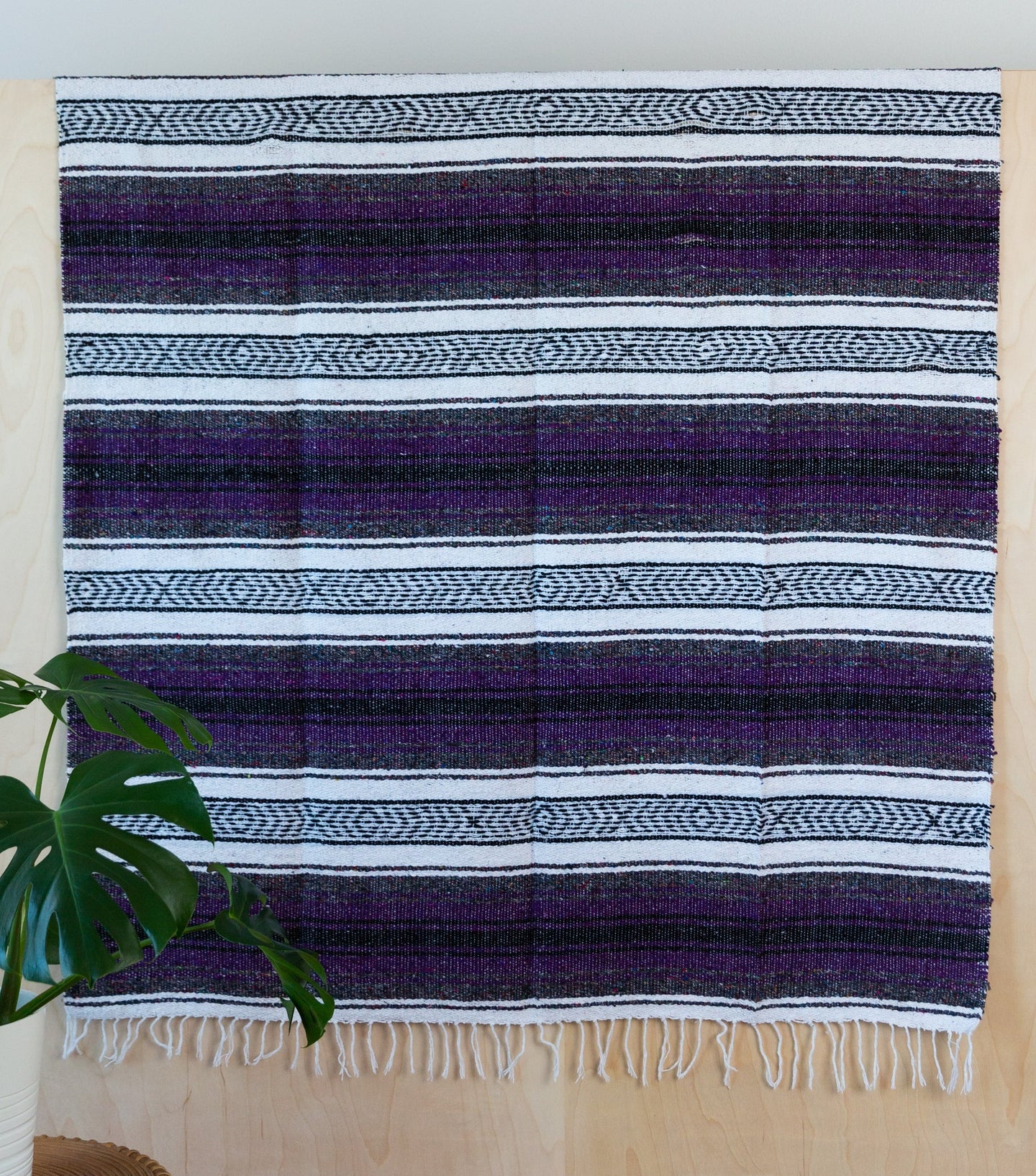 Traditional Mexican Blankets - Purple