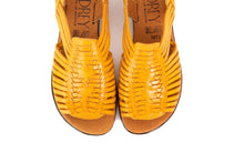 Load image into Gallery viewer, SIDREY Women&#39;s Mayo Mexican Huarache Sandals - Yellow