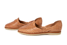 Load image into Gallery viewer, SIDREY Colonial Style Huarache Sandals - Tanned Natural