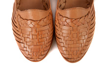 Load image into Gallery viewer, SIDREY Colonial Style Huarache Sandals - Tanned Natural